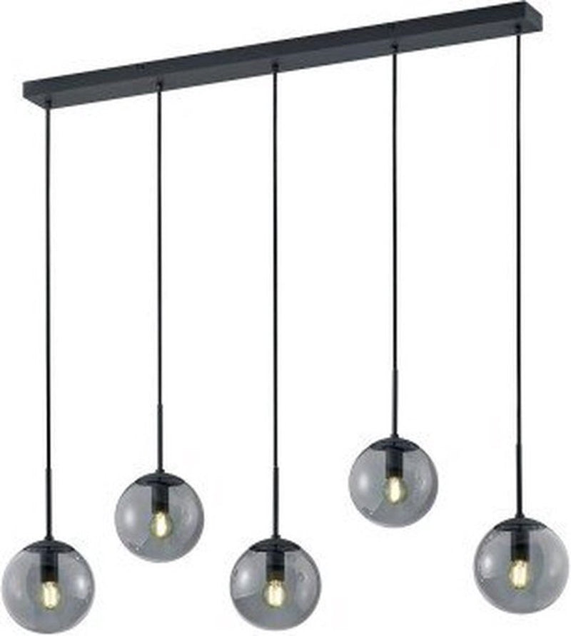 Trio balini - lampe suspendue - anthracite - excl. 5x e14 28w