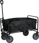 Camp active - chariot à bras pliable - pliable - noir - capacité de charge 70 kg
