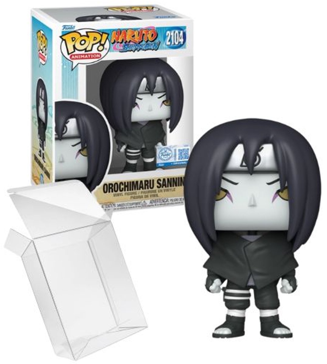 Funko-pop ! animation : naruto - orochimaru sannin #2104 édition spéciale exclusive