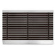 Tapis d'entrée ligne professionnelle profi brush marron