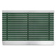 Tapis d'entrée ligne professionnelle pro brosse vert