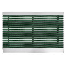 Tapis d'entrée ligne professionnelle profi brush vert