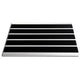 Tapis d'entrée ligne professionnelle double anthracite, aluminium