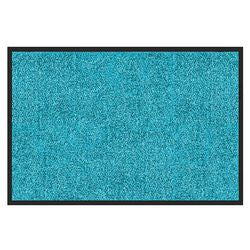 Tapis de séchage color your life turquoise du Rhin