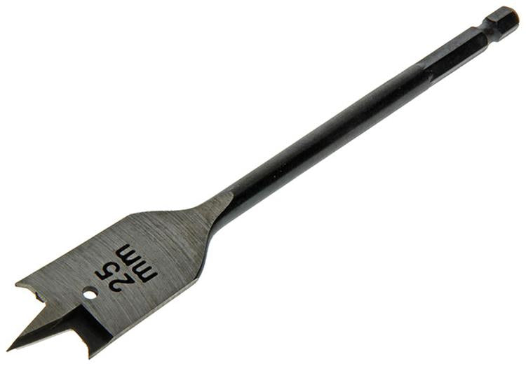 Mack 1018253 - foret à bois plat DIN 7487 ø 25,0 x 160 mm | 5 pièces