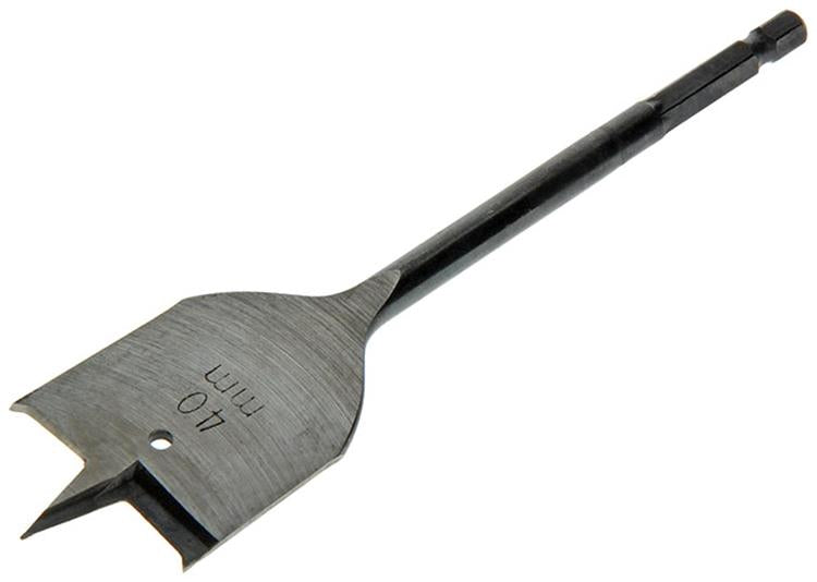 Mack 1018259 - foret à bois plat DIN 7487 ø 40,0 x 160 mm | 5 pièces
