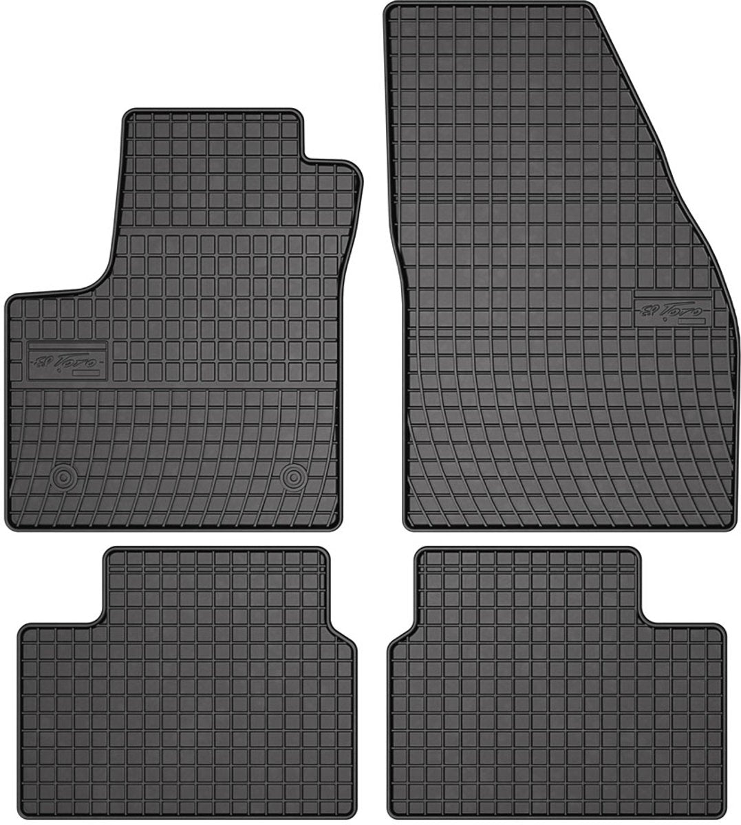 Tapis en caoutchouc Frogum opel meriva b 2010-présent -