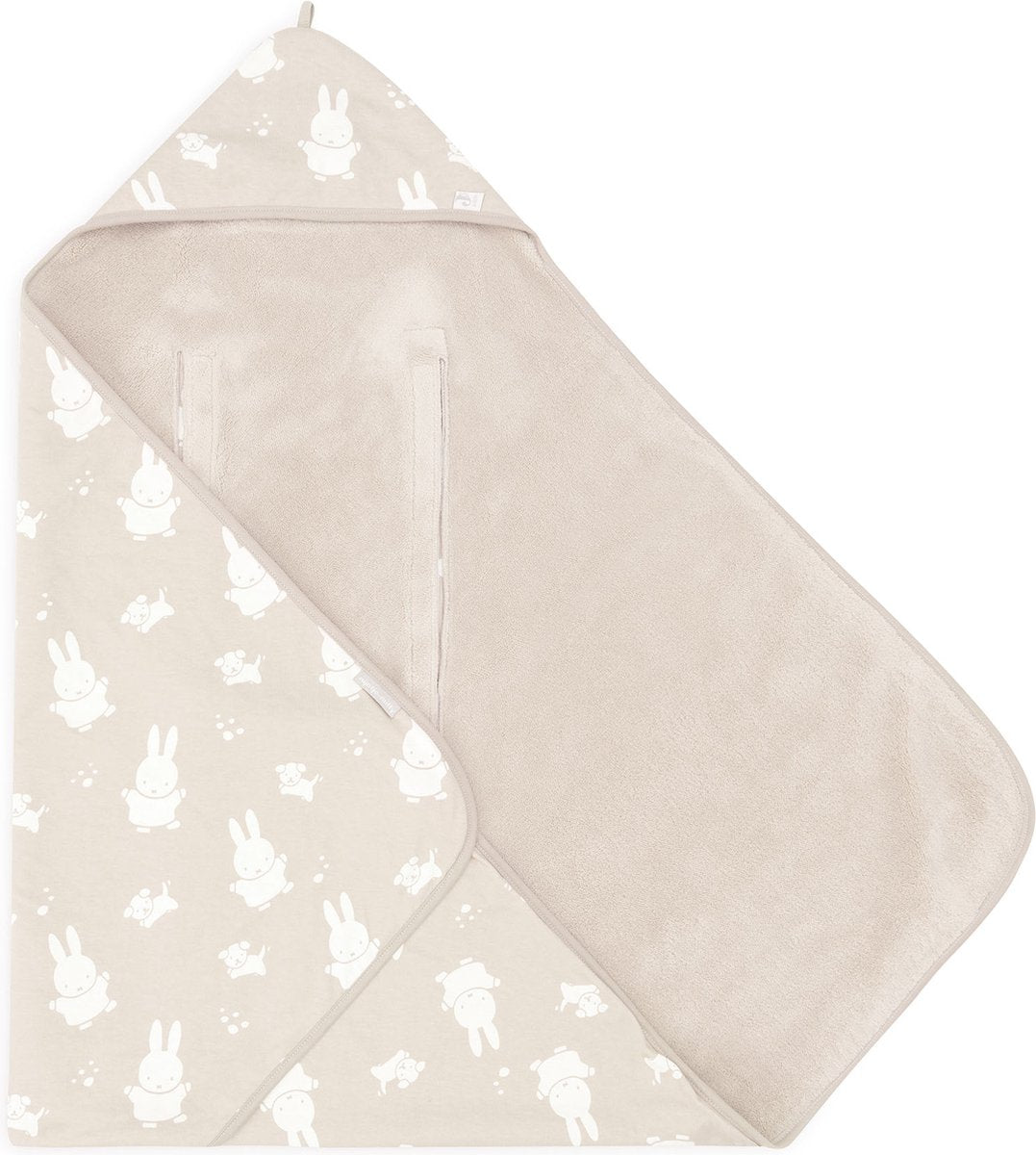 Jollein x Miffy couverture enveloppante miffy snuffy - nougat