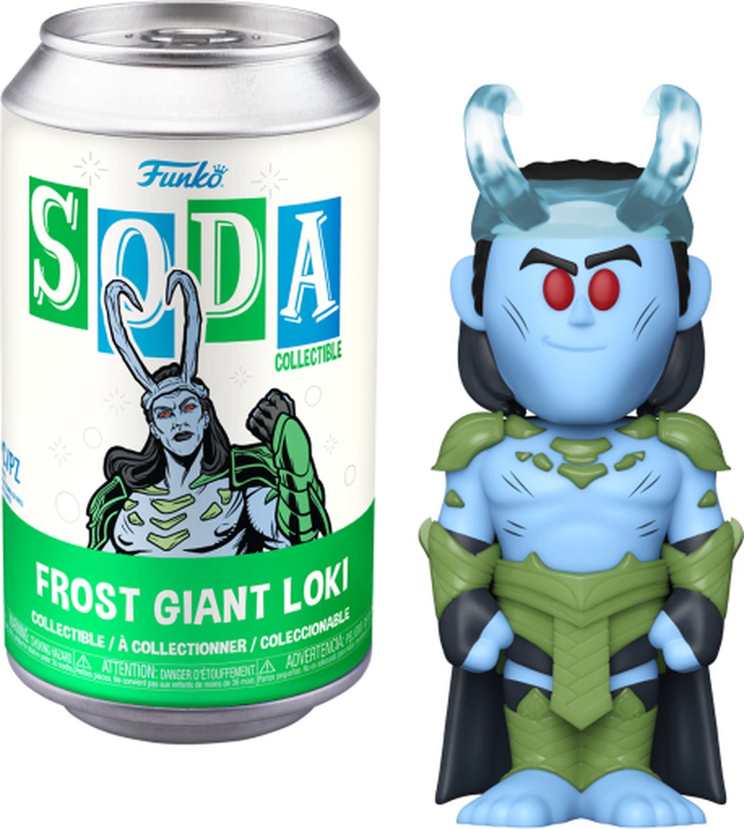 Funko-pop ! soda : loki géant de Marvel Frost