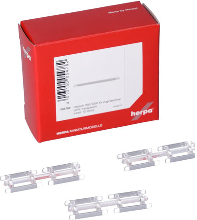 Herpa hänsch dbs 5000 camion à poutre pivotante, transparent (12 pcs.)