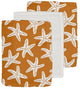 SEASTAR | Handois de lavage hydrophile orange - 3 pièces