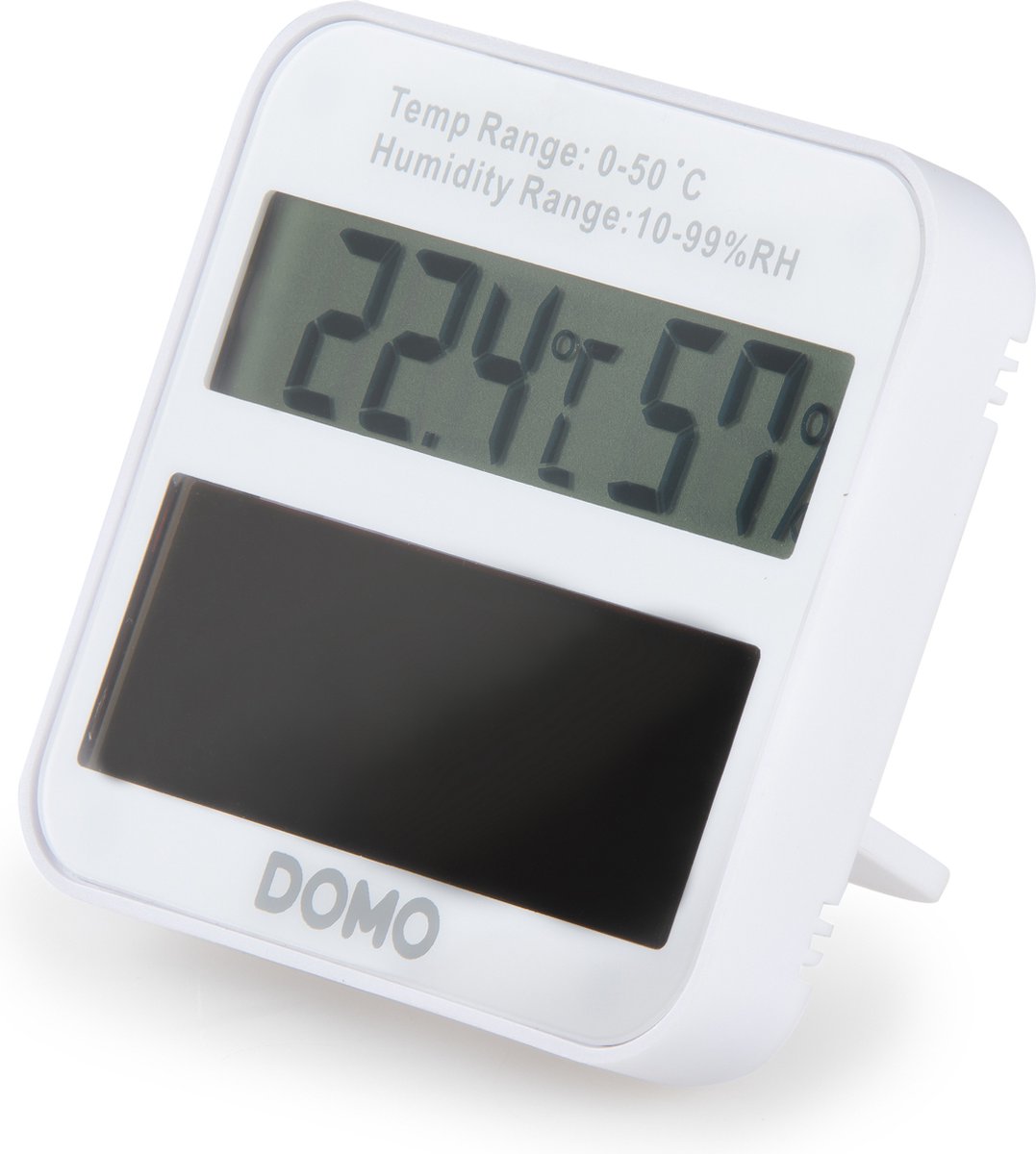 Hygromètre Domo do3101 - station météo - humidimètre - thermomètre intérieur - blanc