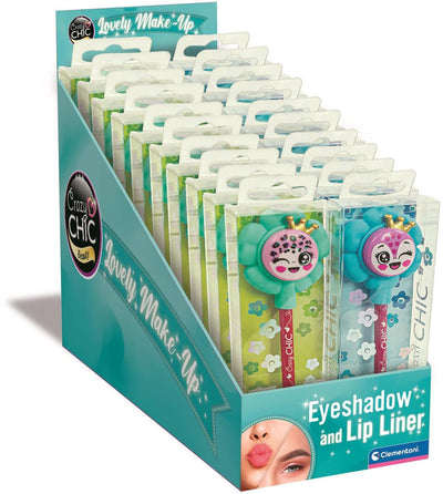 Clementoni Crazy Chic Shadow et Lipiner Bloem - Turquoise Blue