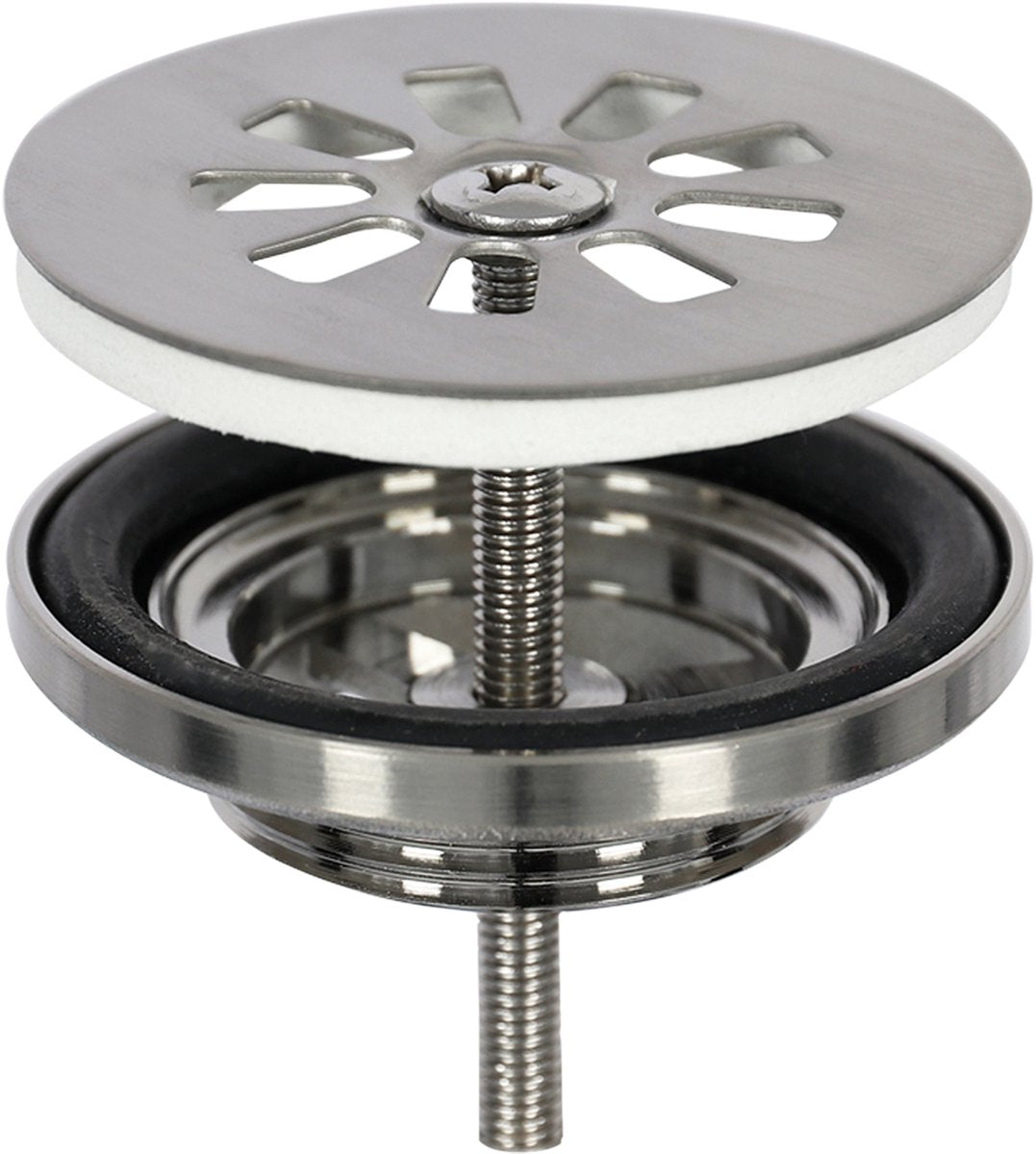 Bouchon de vidange Differnz - chrome mat