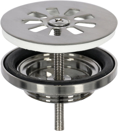 Bouchon de vidange Differnz - chrome mat