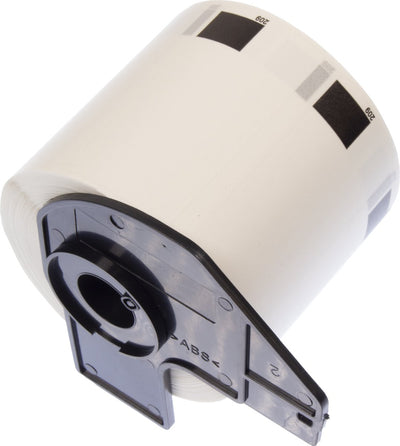 Etiquettes Kangaro - compatible brother dk-11209 - noir et blanc - 29x62mm - 1 rouleau de 800 étiquettes - k-dk11209