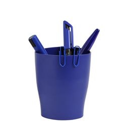 Boîte à crayons exacompta 676104d bleu classique
