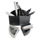 Boîte à crayons exacompta 68294d gris classique