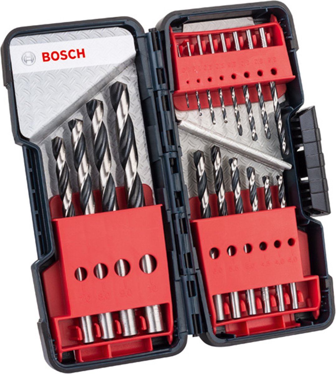Bosch accessoires jeu de forets à métaux | hss pointeq | 18 pièces - 2608577350