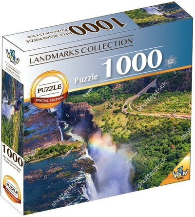 Braet puzzle monuments du monde - chutes Victoria 1000pcs