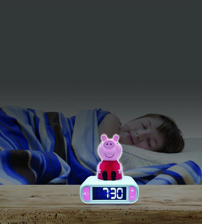 Lexibook Peppa Pig veilleuse réveil avec sons
