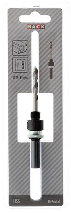 Mack 1018364 - porte-scie cloche à verrouillage rapide ø 14-30mm | 3 pièces