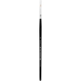 Pinceaux Creativ company gold line, taille 1, l: 17 cm, l: 1,5 mm, ronds, 12 pièces 1 boîte