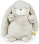 Bunnies by the bay grignoter lapin - peluche - détails brodés - s - 20 cm - gris