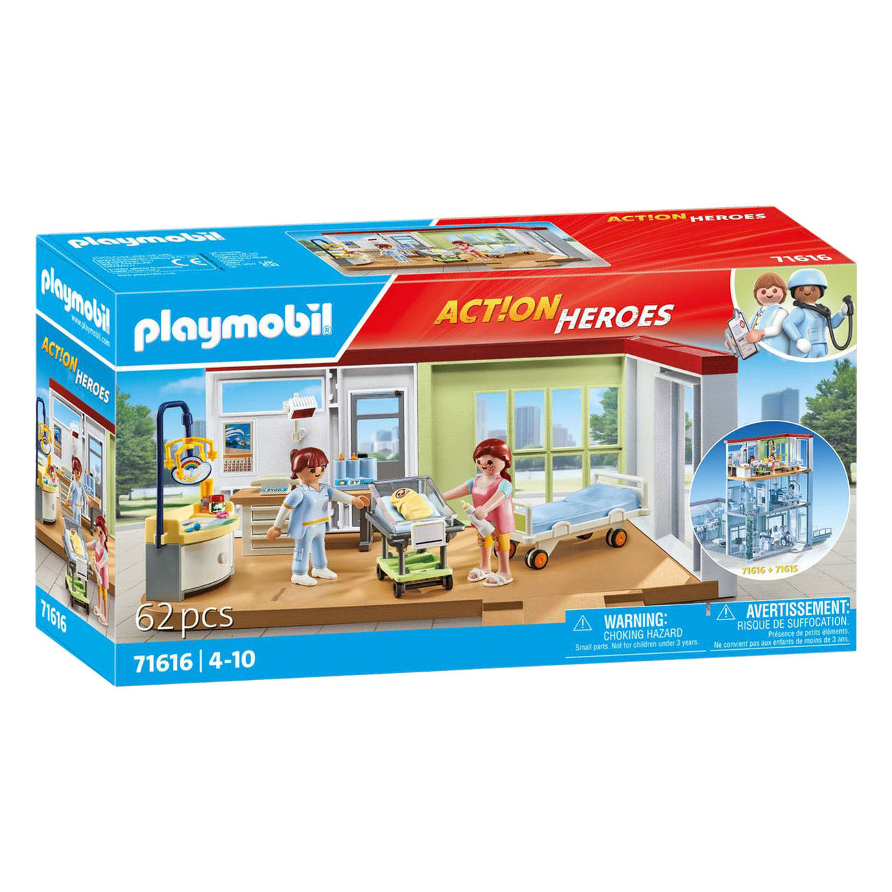 Playmobil Action Heroes Maternity Ward