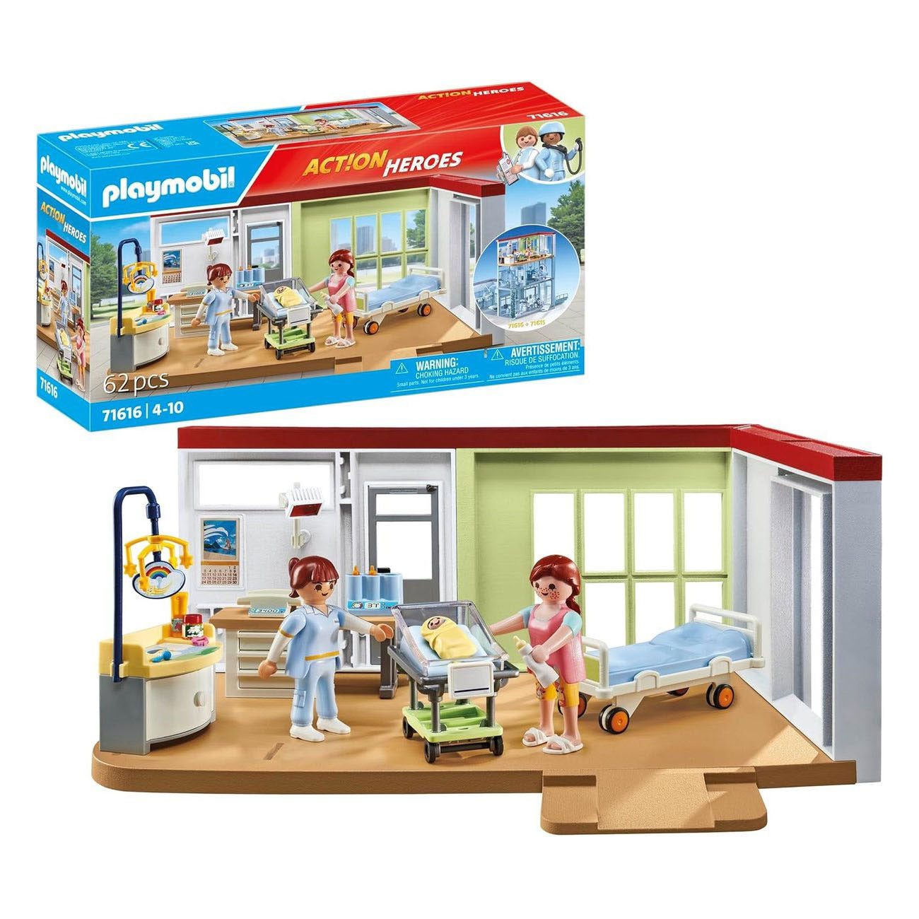 Playmobil Action Heroes Maternity Ward