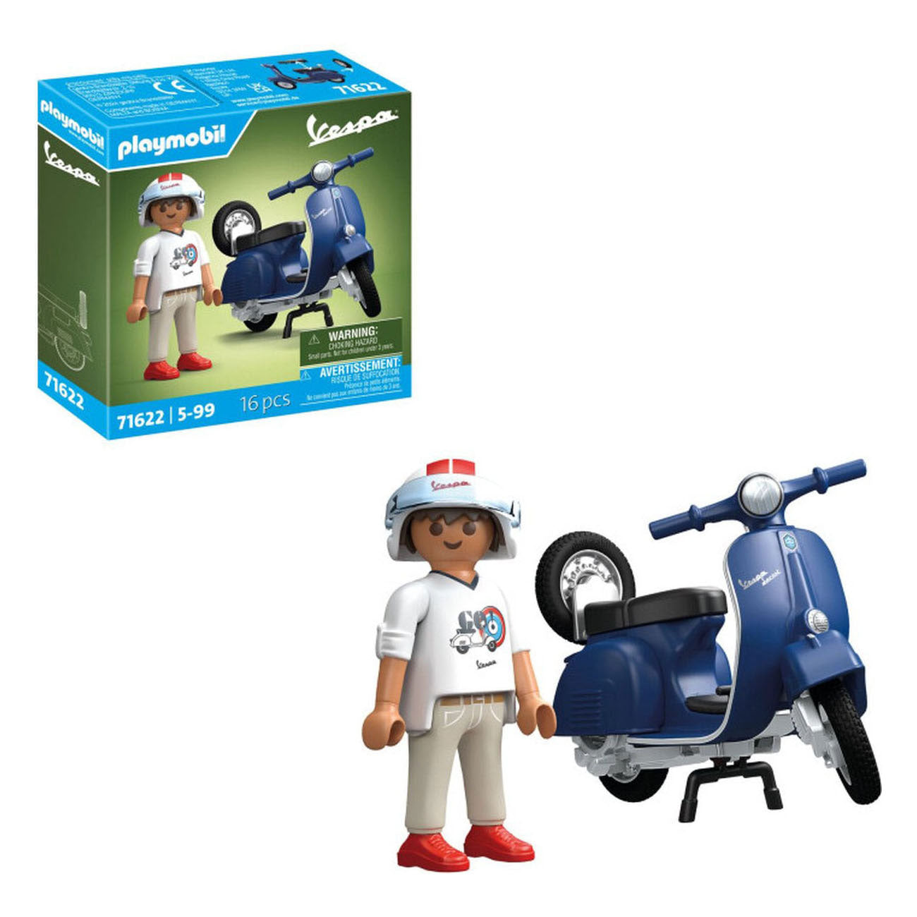 Playmobil 71622 1969 150 Sprint Veloce, bleu