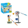 Playmobil patineur de couleur avec ballon de basket - 71516