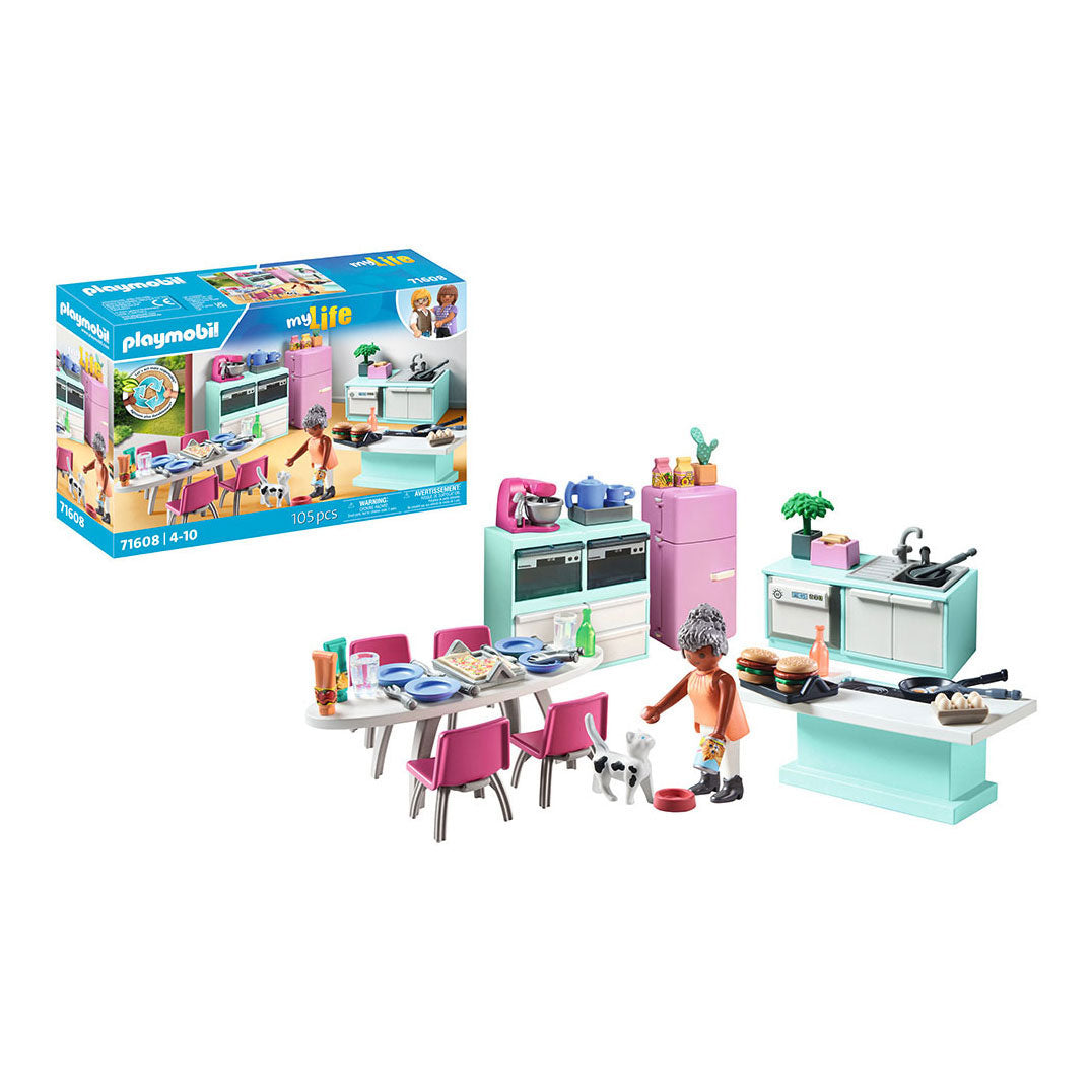Playmobil 71608 Cuisine avec salle à manger