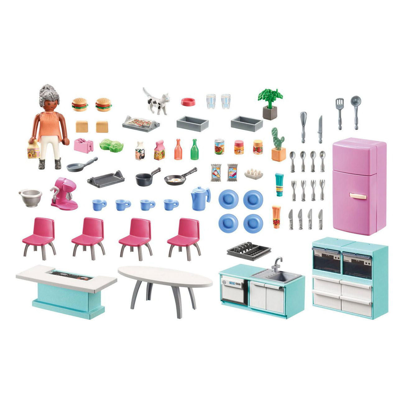 Playmobil 71608 Cuisine avec salle à manger