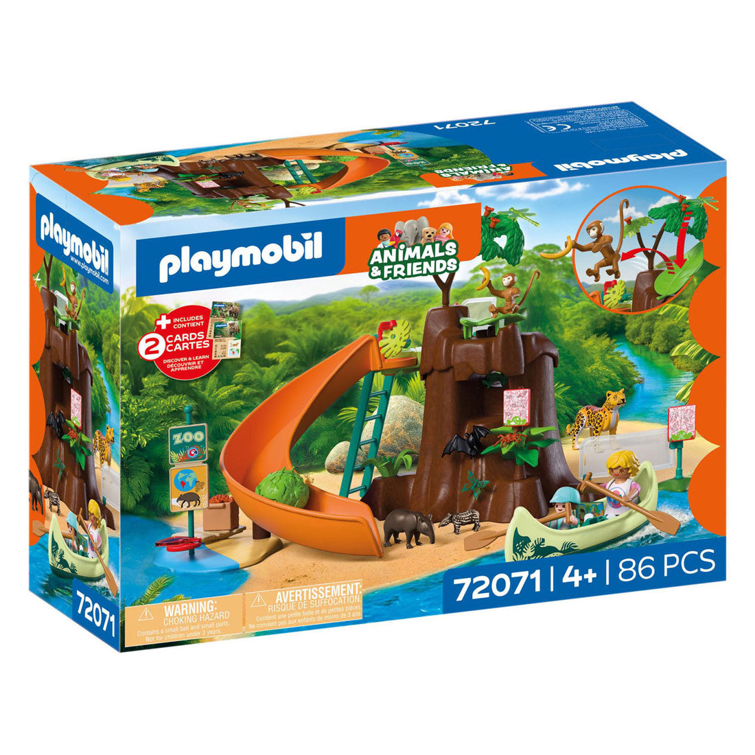 Playmobil animaux amis zoo jungle aventure - 72072