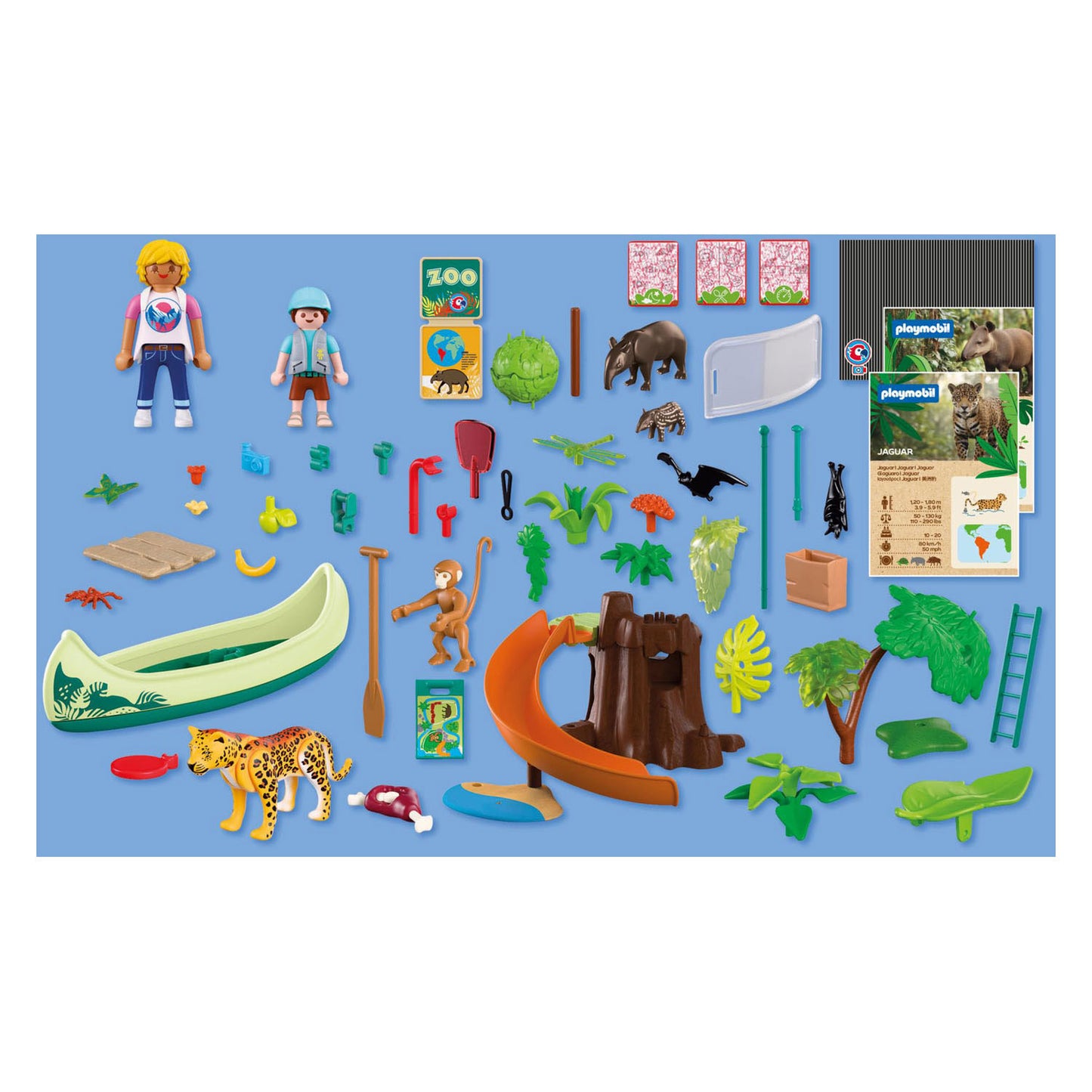 Playmobil animaux amis zoo jungle aventure - 72072