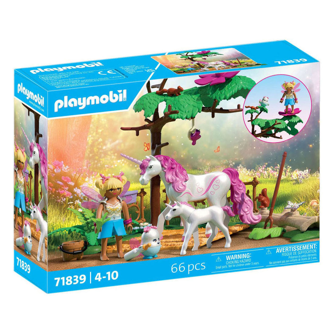 Playmobil 71839 Écurie de licorne magique pour la mère et le poulain