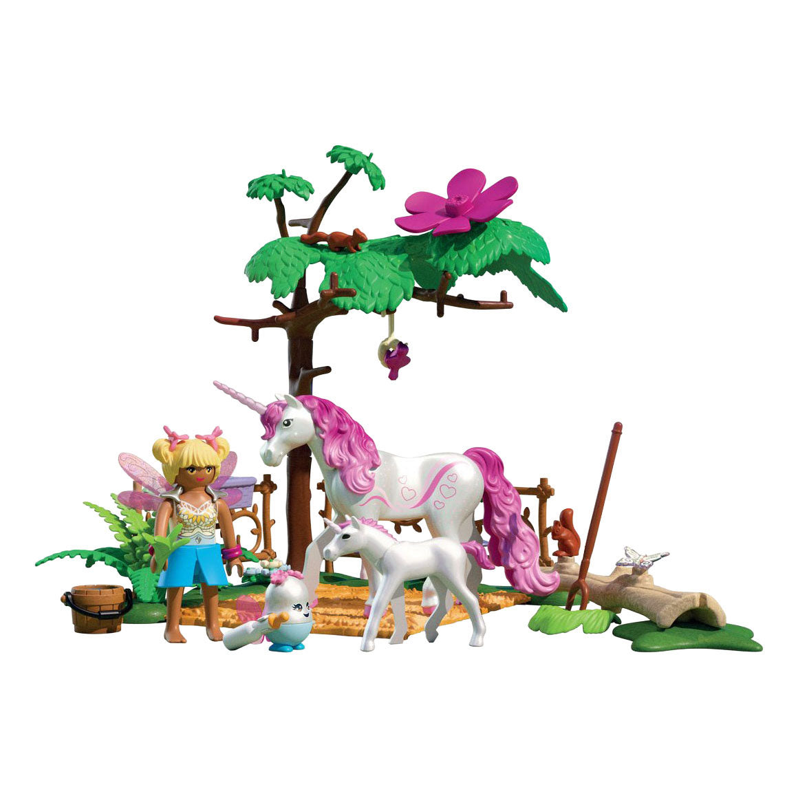 Playmobil 71839 Écurie de licorne magique pour la mère et le poulain