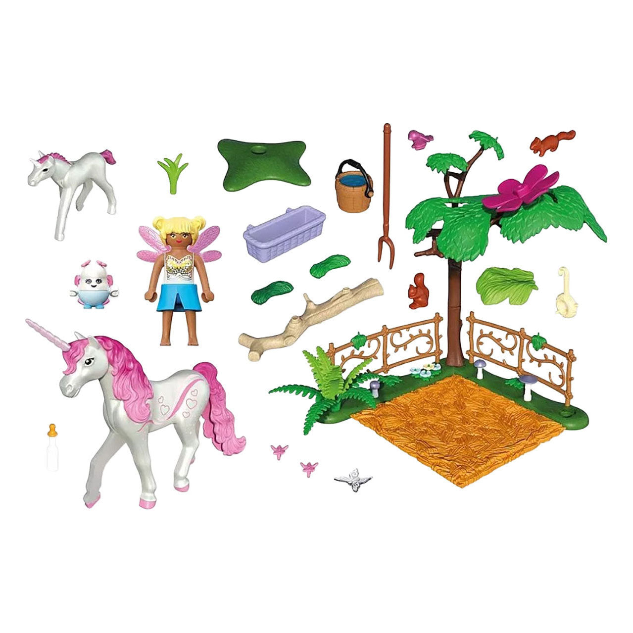 Playmobil 71839 Écurie de licorne magique pour la mère et le poulain