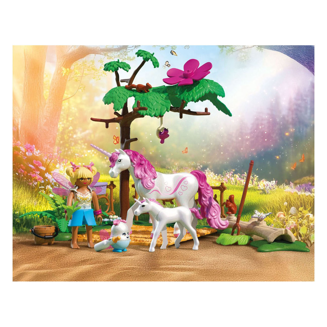 Playmobil 71839 Écurie de licorne magique pour la mère et le poulain