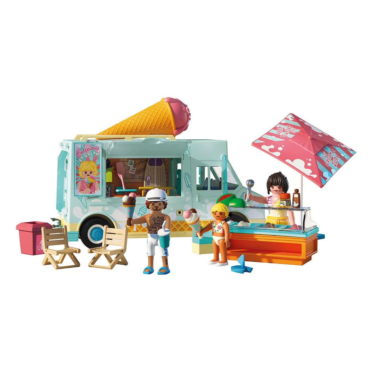 Playmobil 71904 Ice Cowagen avec surfshop