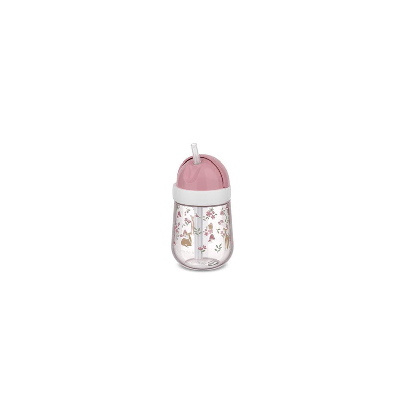 Gobelet en paille Mepal jardin féérique 300ml