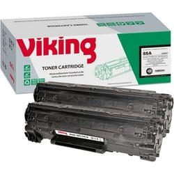 Cartouche de toner viking compatible hp ce285ad noir 2 pièces