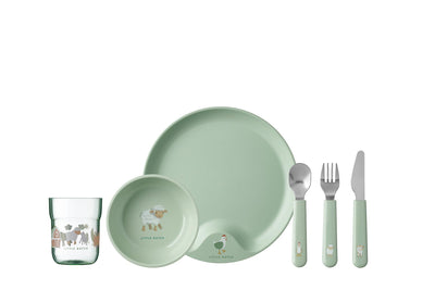 Mepal petite vaisselle de la ferme hollandaise 6 pièces vert
