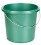 Seau Allibert basic vert 13l - support métal