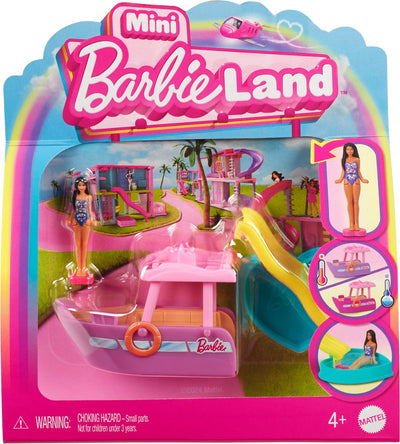 Barbie mini véhicule terrestre assorti.
