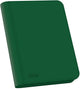 Ultimate guard zipfolio 160 8 poches xenoskin - vert