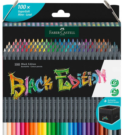 Faber Castell FC-116411 Cour crayon noir Edition 100 pièces