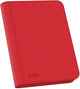 Ultimate guard zipfolio 160 8 poches xenoskin - rouge