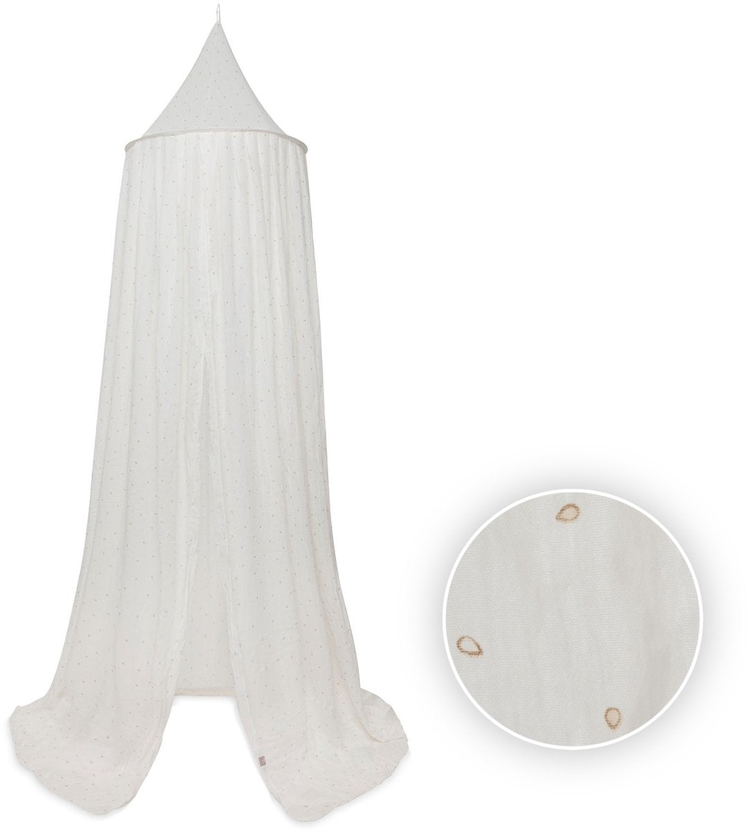 Moustiquaire Jollein - pour lit bébé - 245cm - feuilles
